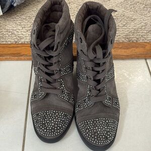 Gianni Bini Silver Boot